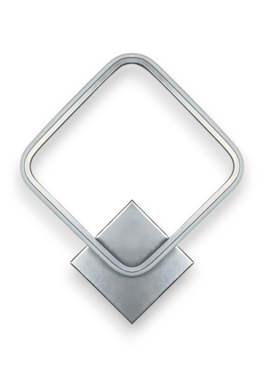 Kira Aplik Gri Renk Gün Işığı Ledli Banyo Mutfak Hol Duvar Aplik Gri