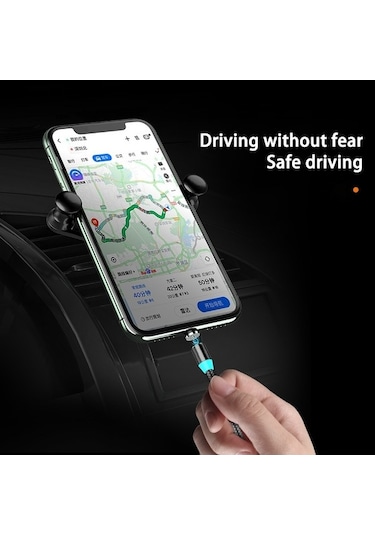 Prestigegoods Kebiss Led Manyetik Usb Şarj Kablosu İphone 14 13 11 12 Pro Max Xiaomi Uyumlu Mikro Usb C Tipi Kablo