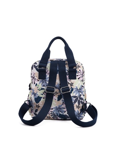 Ranyeek Oranj Çiçek Desenli Su Geçirmez Çift Çantası - El/omuz Taşıma Seçenekli, Günlük/tatil Kullanıma Uygun 22 12 27cm Çok Renkli