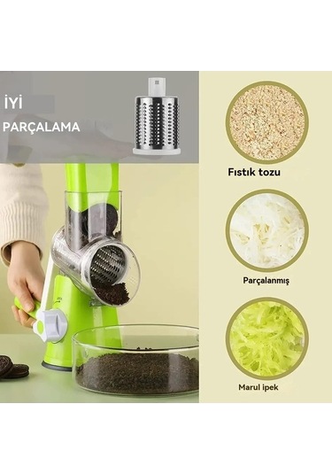 Createtech Peynir Rendesi, Yeşil Zenginliği, Model Xyz Renkli