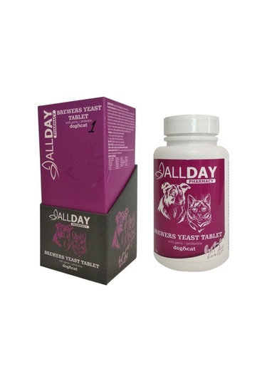 Allday 1 Brewers Yeast Kedi için Tablet 75 G