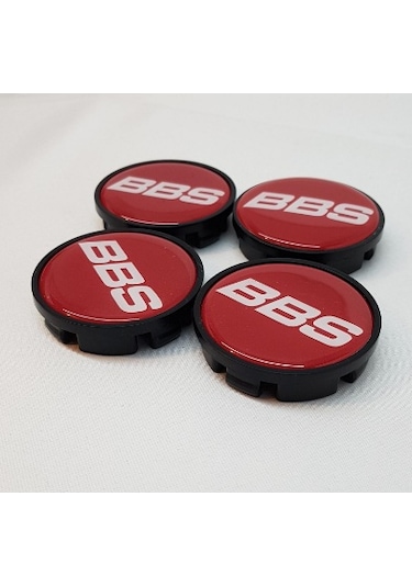 BBS Kırmızı Plasto 55/52 Jant Göbeği