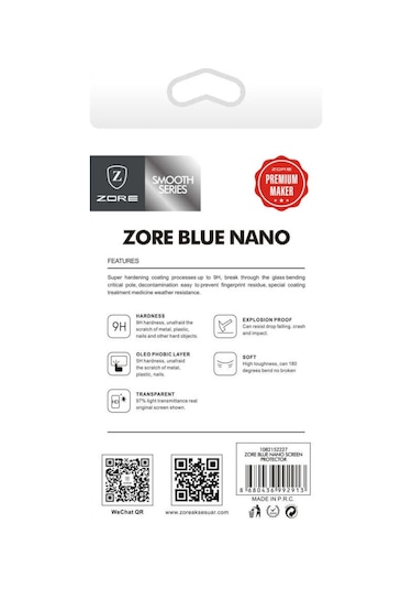 Xiaomi Mi 8 Lite Zore Blue Nano Screen Protector