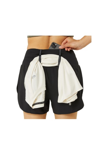 Asics Road 3.5ın Short Kadın Siyah 2012c965-001