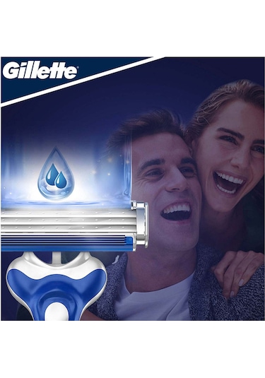 Gillette Blue3 Comfort Kullan-At Tıraş Bıçağı 8'li
