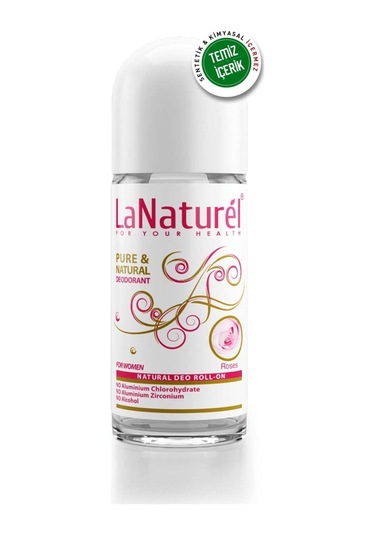 LaNaturel Pure & Natural Gül Kadın Roll-On Deodorant 50 ML