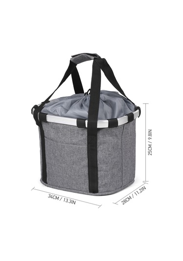 Moveevo Alüminyum Bisiklet Sepeti - 6 Kg Yük Taşıma Kapasitesi, 22-31.8 Mm Direç Çapı Uyumlu, Hızlı Kurulum, Gri Renk Çok Renkli Moveevo Alüminyum Bisiklet Sepeti - 6 Kg Yük Taşıma Kapasitesi, 22-31.8 Mm Direç Çapı Uyumlu, Hızlı Kurulum, Gri Renk Çok Renkli