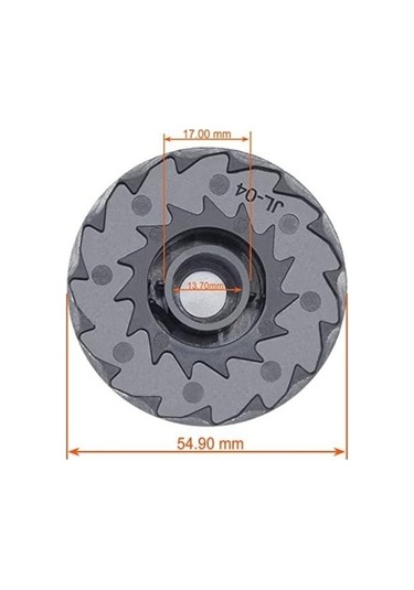 Tongxida Kesme Teli Bobin Seti - 6 Bobin + 2 Kapağı, Çim Biçme Makinesi Uygun