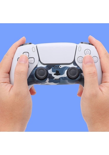 Ps5 Dualsense Oyun Kolu Kamuflaj Dekoratif Plastik Kaplama
