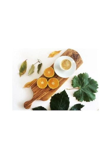 Zethome Zeytin Ağacı Ahşap Saplı Peynir Tahtası Küçük