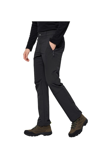 Jack Wolfskin Activate XT Softshell Erkek Outdoor Pantolon Siyah
