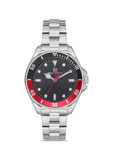 St.1.10096.1 Sergio Tacchini Kol Saati 44 Mm / Gümüş Çok Renkli