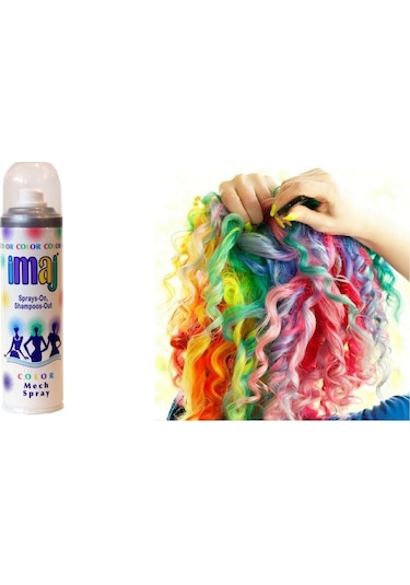 Imaj Renkli Saç Spreyi 100Ml