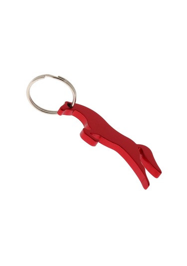 Homyl Alüminyum At Basit Şişe Açacağı Kırmızı Kırmızı