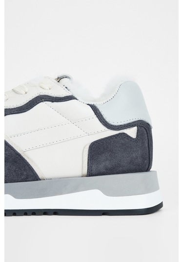 Valmenti Kadın Mavi Hakiki Deri Sneakers & Spor Ayakkabı 996 119-1 Bn Ayk Sk23/24 Mavi