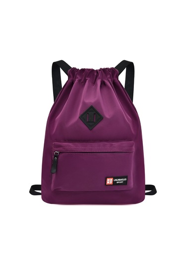 İpli Sırtçantası Öğrenci Rahat Sırtçantası Da Bisiklet Çıkspor Büyük Kapasiteli Naylon Sırtçantası Mor
