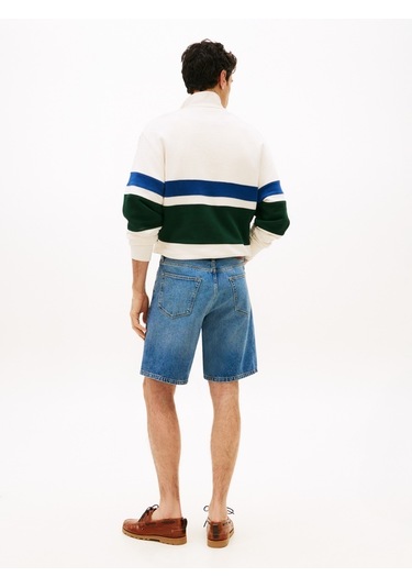 Tommy Hilfiger Dover Short Ray Blue Erkek Mavi Şort - Mw0mw42557