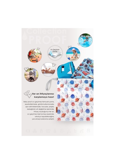 Proof Kirli Temiz Çantasi Planet Çok Renkli