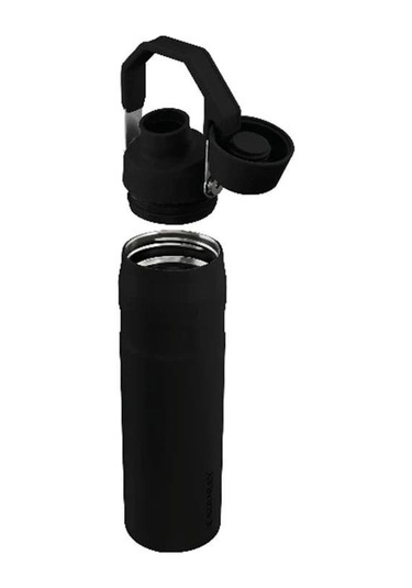 Stanley The Aerolight Iceflow 0.60 Litre Soğuk Su Termosu Siyah Renk Siyah