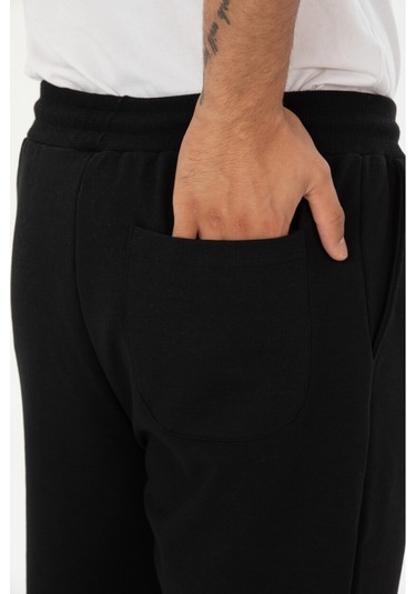 Twenty3 Erkek Basic Regular Fit Paçası Ribanalı Jogger Eşofman A 001
