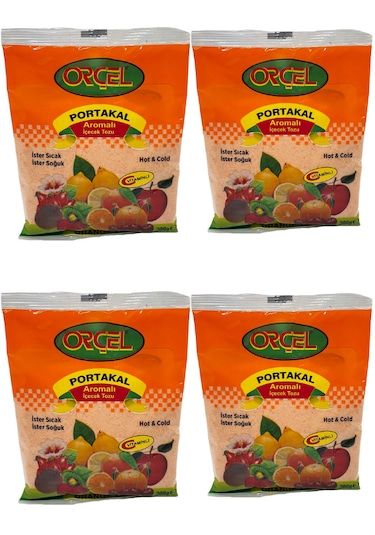 Orçel Portakal Aromalı İçecek Tozu Oralet Çay 4 x 300 G