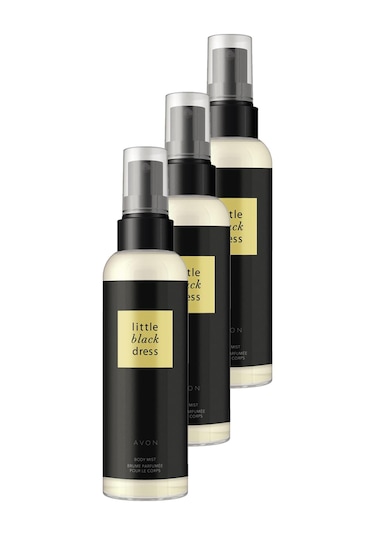 Avon Little Black Dress Kadın Vücut Spreyi 3 x 100 ML