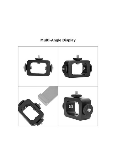 Singree 3'lü Telefon Desteği - Profesyonel Canlı Yayın Ve Vlog Çekimleri İçin Hafif Metal Stand