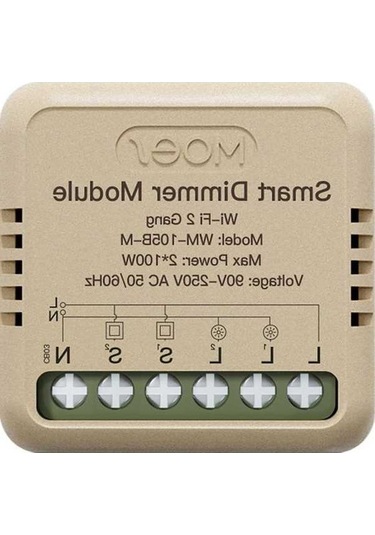 Dancemonkey Tuya Wi-fi Akıllı Dimmer: Alexa Ve Google Asistan İle Uyumlu, Mobil Kontrolle Uzaktan Uygulama İle