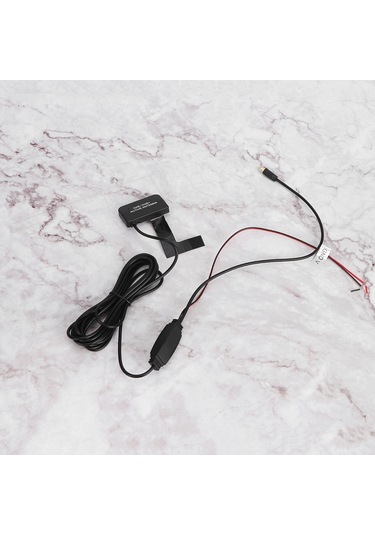 Xiyyadms Araç Dab+ Radyo Anteni, 3 Metre Kablo, Mcx Bağlantı, Gömülü Sinyal Güçlendirici, Abs Malzeme, 12v