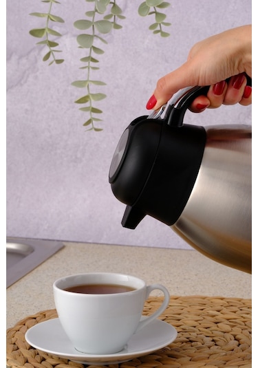 Penguen PNG-1300B 3 Litre Çift Katlı Çelik Çay Termosu