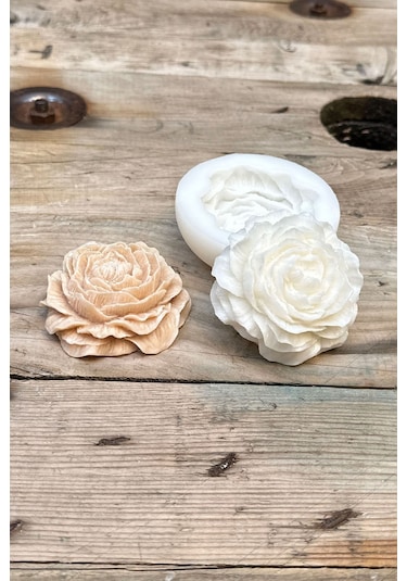 Şakayık Küçük Mum Kalıbı Silikon