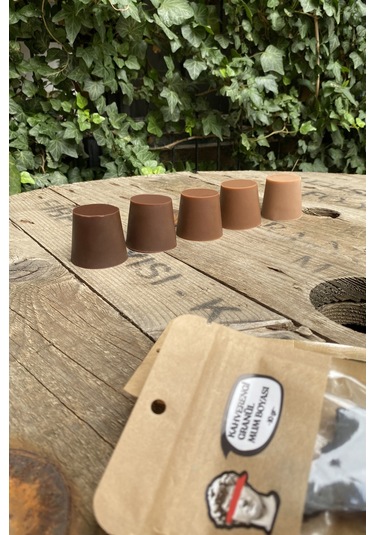 Kahverengi Granül Mum Boyası 50 Gr