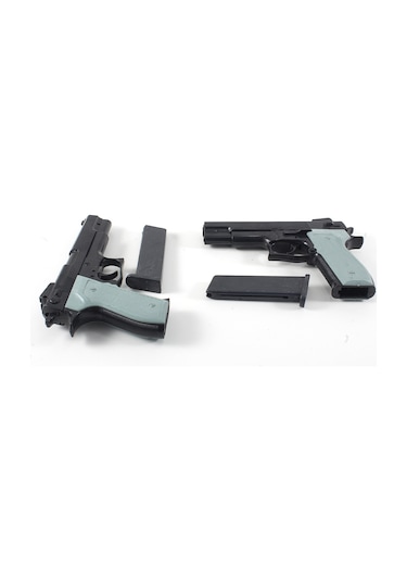 Boncuk Atan Tabanca 2 Adet Colt Twin Eagle 20 Cm