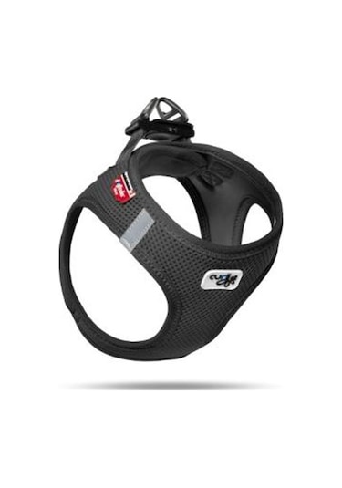 Curli Vest Göğüs Tasması Air-Mesh Black 2XS Siyah