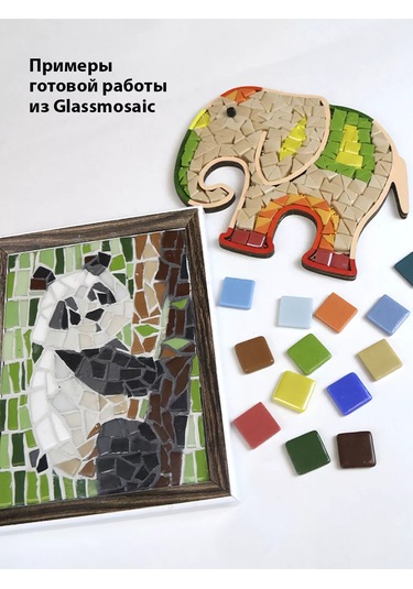 Artworker Koyu Tonlarda Yaratıcılık İçin Cam Mozaik Dark 0,6 150099366