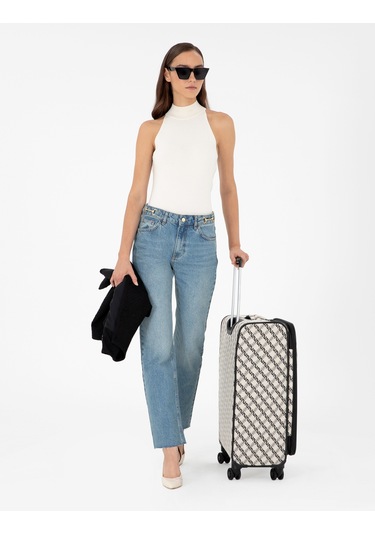 Pierre Cardin Kadın Taş Valiz 50297879-vr049 Taş