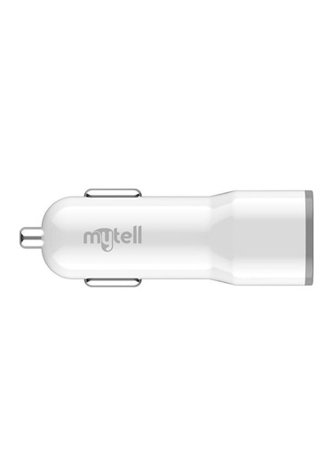 Mytell Çift Usb 2.1a Araç Şarj Başlığı - Beyaz