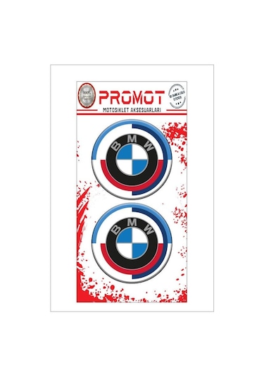 Bmw Amblemi Oto Sticker 3d 02