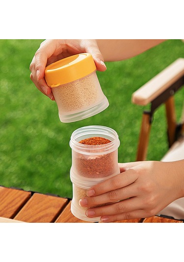 Suntek Taşınabilir Açık Kavanoz Kompakt Düşük-3-katman Sarı