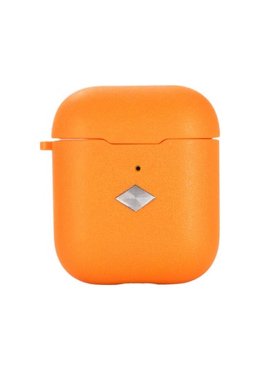 Noktaks - Airpods Uyumlu Airpods - Kılıf Airbag 19 Kılıf - Turuncu