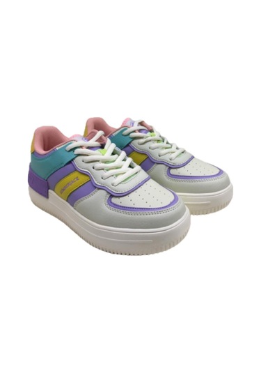 Lumberjack 100785036 Freya 1Fx Kadın Günlük Spor Ayakkabı Lila - Mint Yeşili