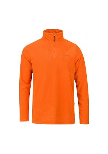 2AS Pinna Yarım Fermuarlı Polar Kadın Sweatshirt Turuncu