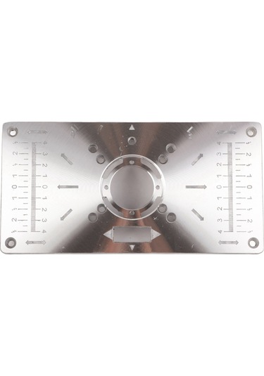 Vkemall Ahşap İşleme Döndürme Tabanı: Alüminyum Allyum, Dayanıklı, Kolay Kurulum, Kesme Rehberi, Delik Konumu Netiği