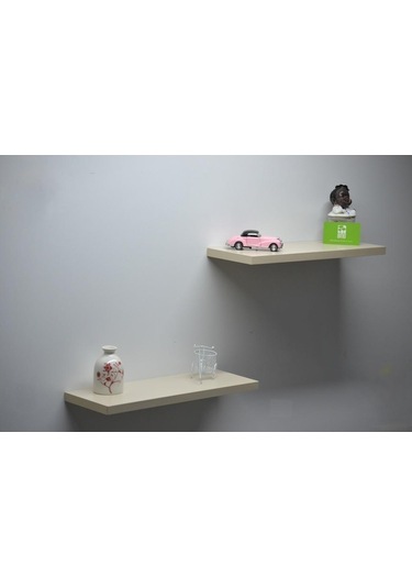 Peakdizayn Duvar Rafı 2'li 50 CM - Farklı Renk Seçenekleri