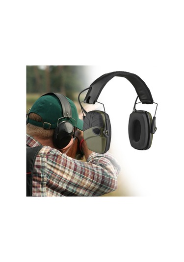 Dolıty Kulaklıklar Katlanır İnşaat İşitme Koruması Yeşil