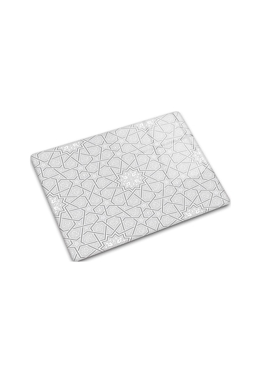 Selçuklu Motifi Desenli Cam Kesme Tahtası 30cm X 40cm