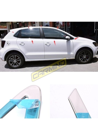Vw Polo Krom Cam Çerçevesi Set 2009-2017 14 Parça