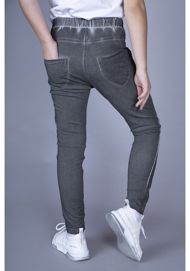 Toontoy Kız Çocuk Pantolon Görünümlü Eşofman Alt Füme