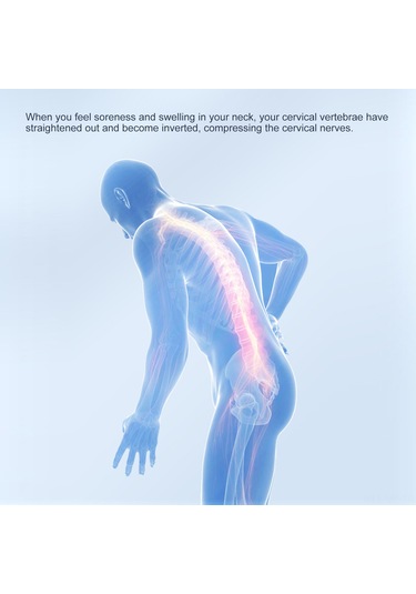 Mufunye Beyaz Boyun Masaj Cihazı, 6 Modlu 15 Seviye İntensite, 38-42 C Isıtma, Usb Şarjlı Akıllı Tıbbi Masaj Aleti Çok Renkli