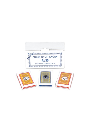 Angora Poker Iskambil Oyun Kağıdı 12'Li Deste